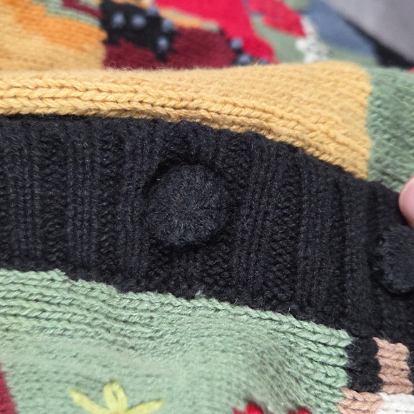 Blair Fall Rooster Knitted Vest Size Medium - Picture 9 of 10